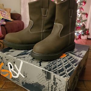 Boys GBX Leather Boots